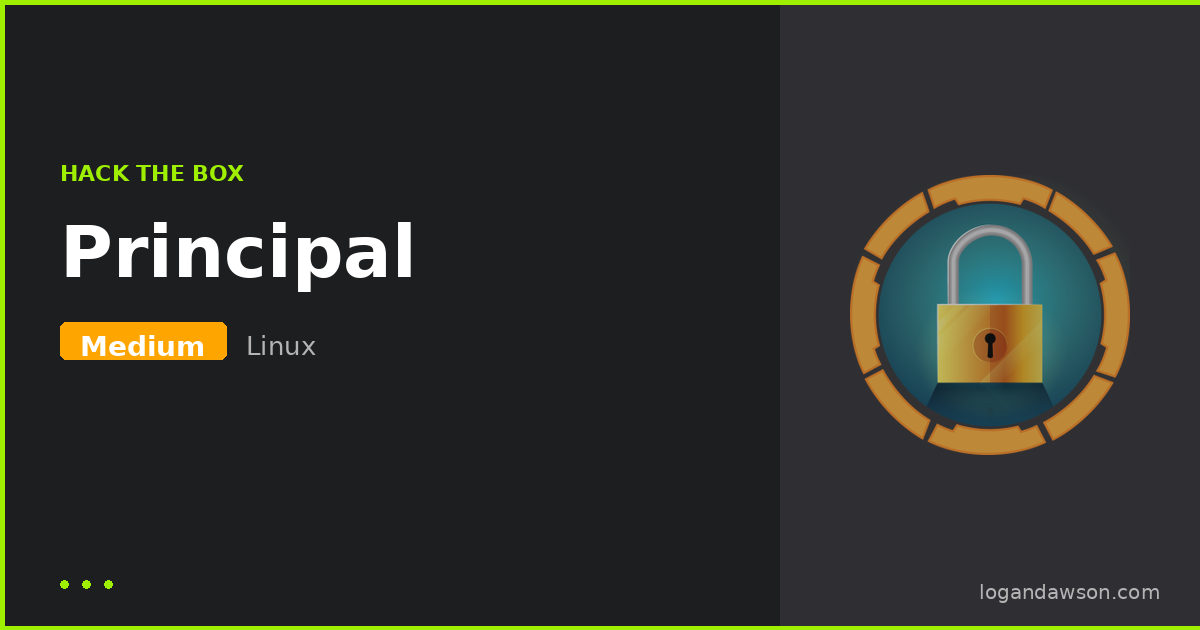 Principal — Medium Linux machine walkthrough cover