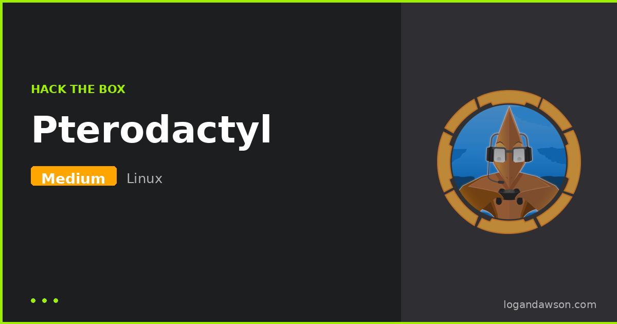 Pterodactyl — Medium Linux machine walkthrough cover